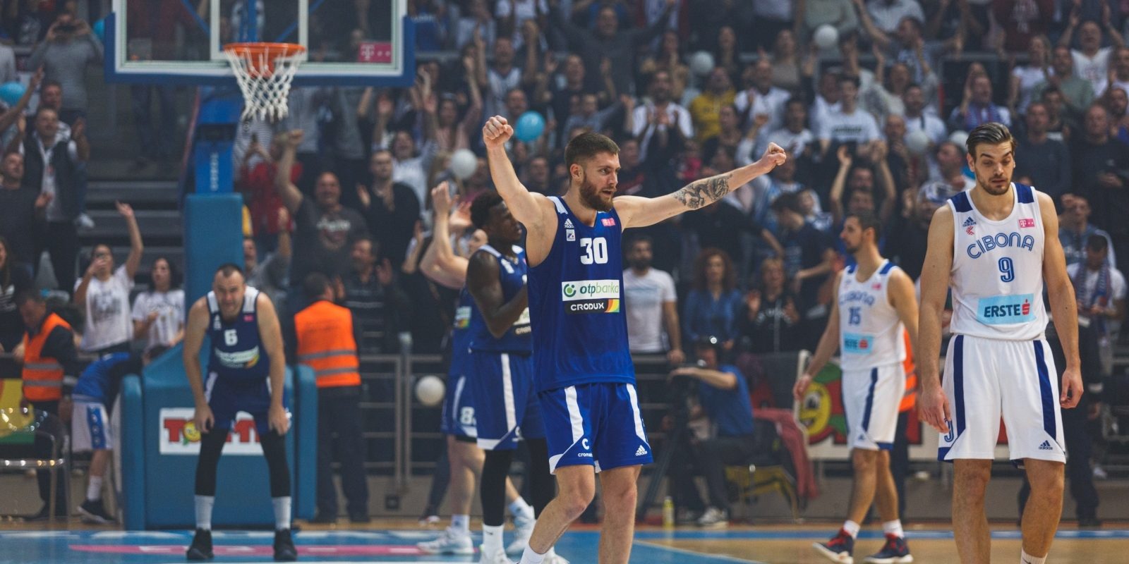 Zadar slavi nakon osvajanja Kupa Krešimira Ćosića