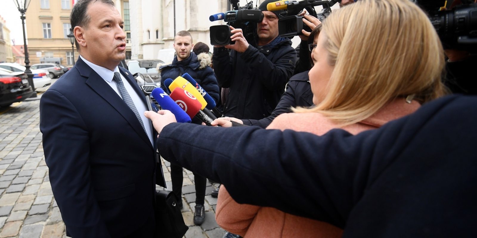 Dolazak saborskih zastupnika na sastanak s premijerom