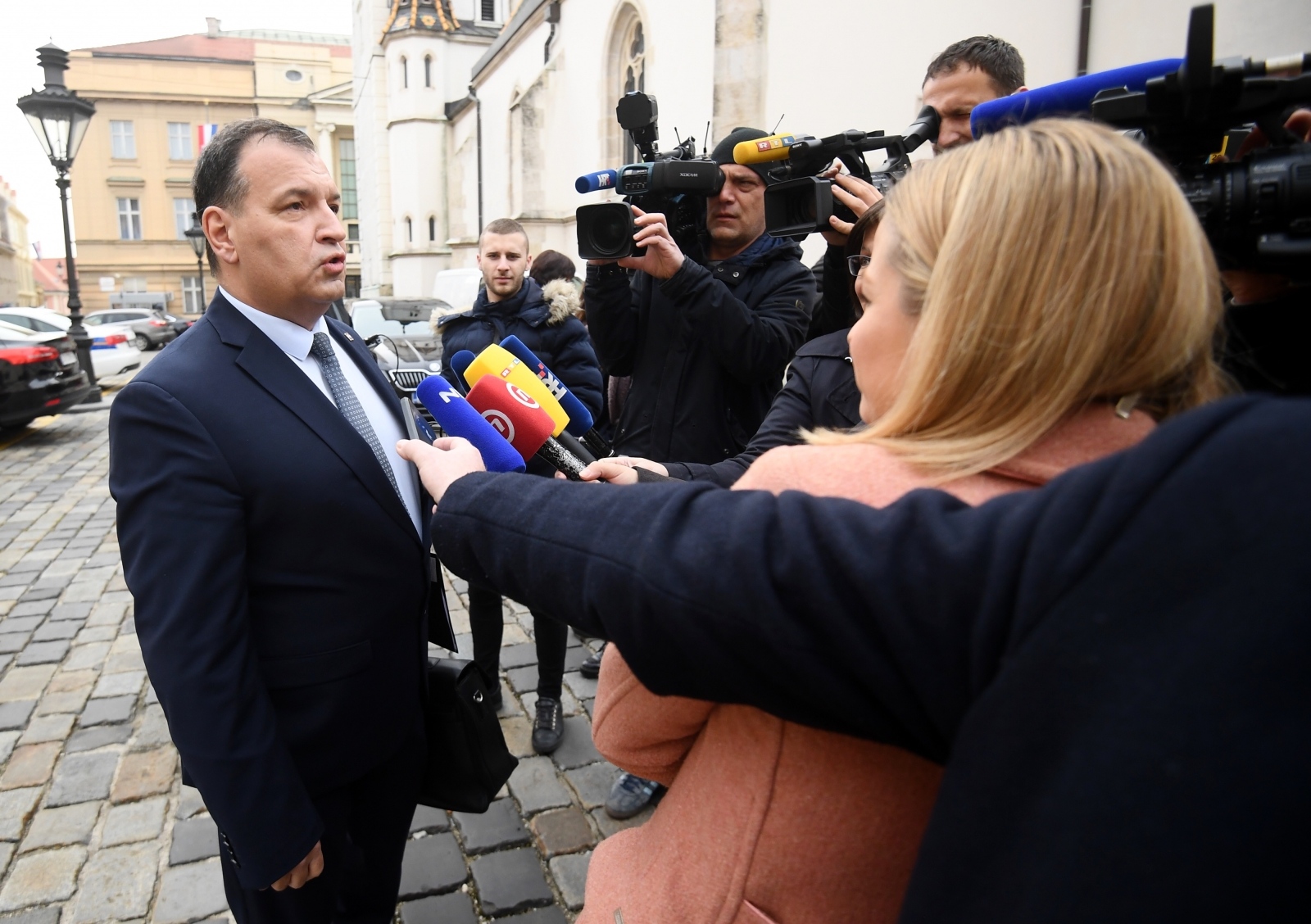 Dolazak saborskih zastupnika na sastanak s premijerom