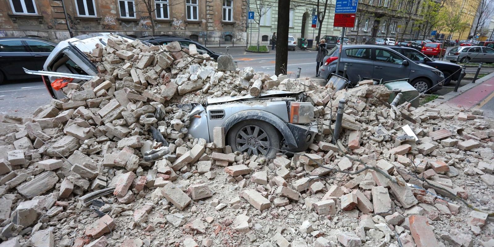 Oštećenja u centru Zagreba nakon potresa