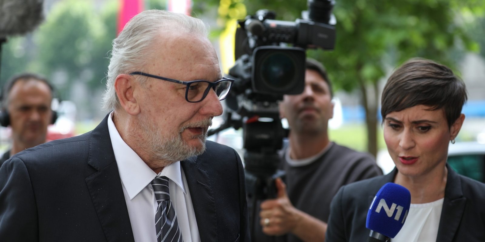 Zagreb: Dolazak članova HDZ-a na sjednicu Predsjedništva stranke
