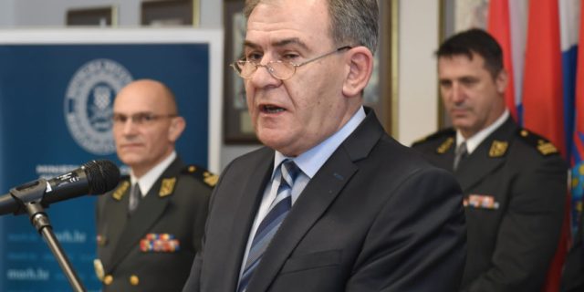 Svečanost povodom umirovljenja generala i brigadira OSRH
