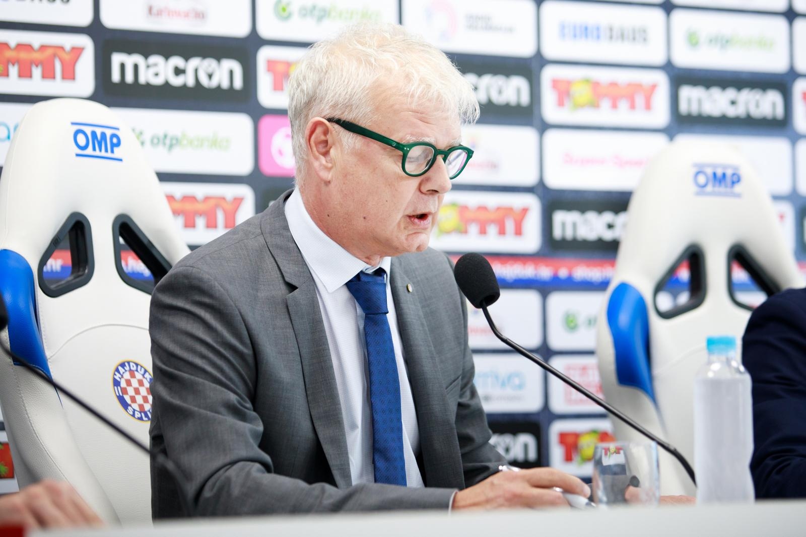 Split: Konferencija za medije čelnika Hajduka