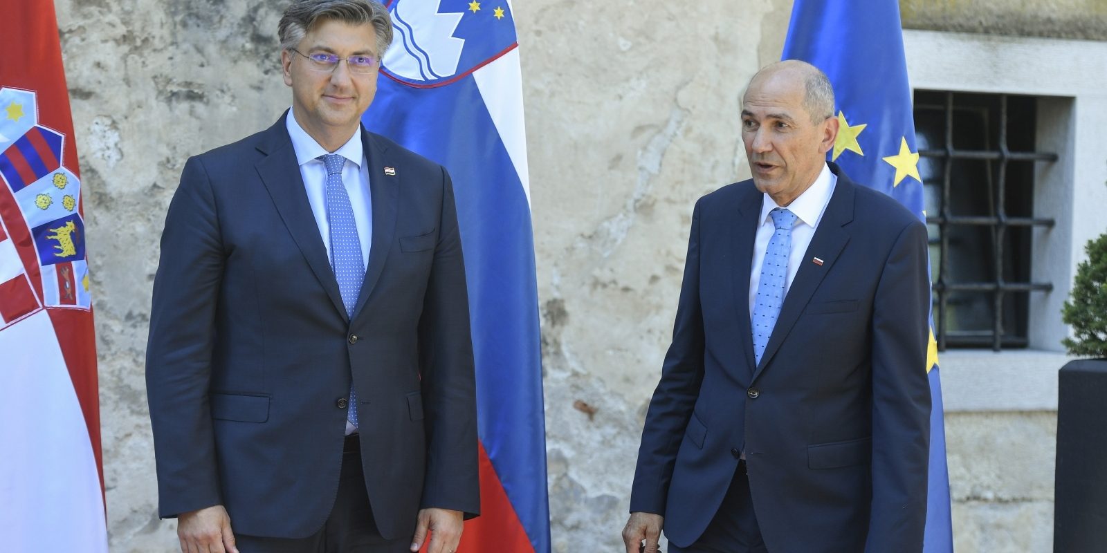 Premijer Andrej Plenković sastao se sa slovenskim kolegom Janšom