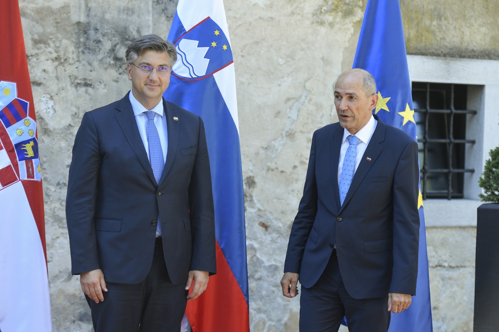 Premijer Andrej Plenković sastao se sa slovenskim kolegom Janšom