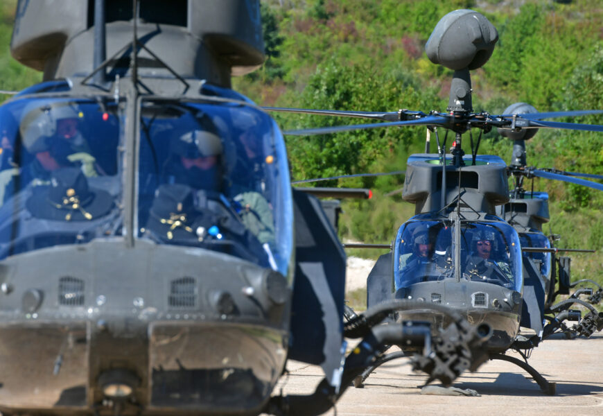 Provedena bojna gađanja i raketiranja iz helikoptera Kiowa Warrior