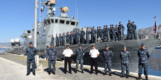 Svečani ispraćaj 3. HRVCON-a u NATO-ovu operaciju potpore miru Sea Guardian na Sredozemlju