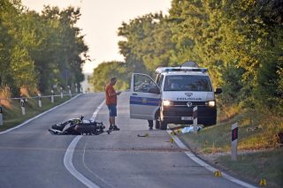 Na cesti Vodnjan – Bale smrtno stradao motociklist nakon slijetanja s ceste