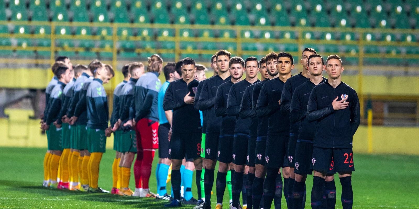 Pula: Kvalifikacijska utakmica za U21 Europsko prvenstvo, Hrvatska – Litva