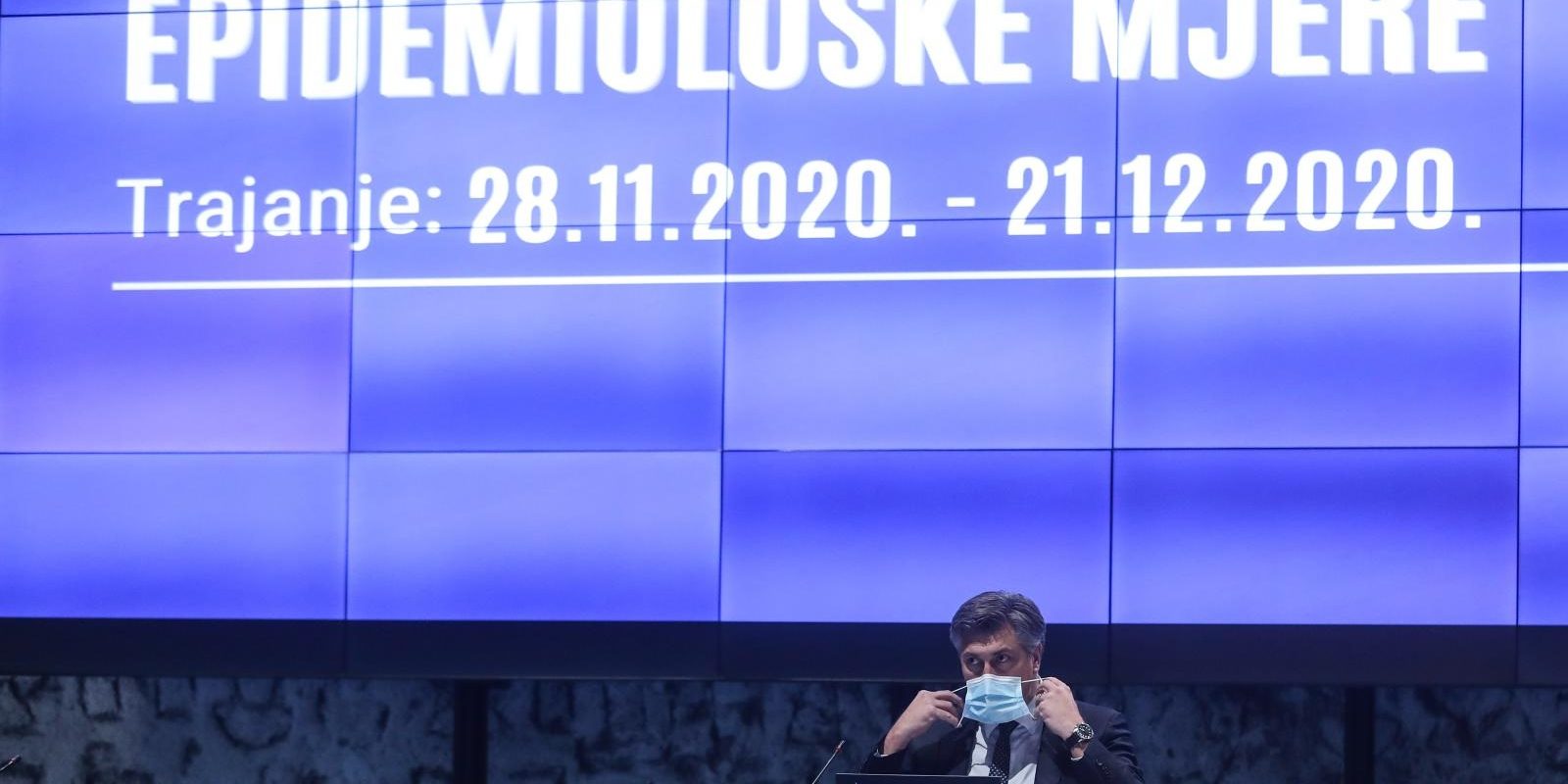 Zagreb: Vlada RH predstavila nove mjere za suzbijanje epidemije koronavirusa