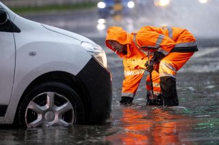 Split: Obilna kiša poplavila splitske prometnice