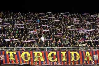 Split: Nakon 4 mjeseca navijači se vratili na Poljud i bodrili Hajduk u utakmici protiv Lokomotive