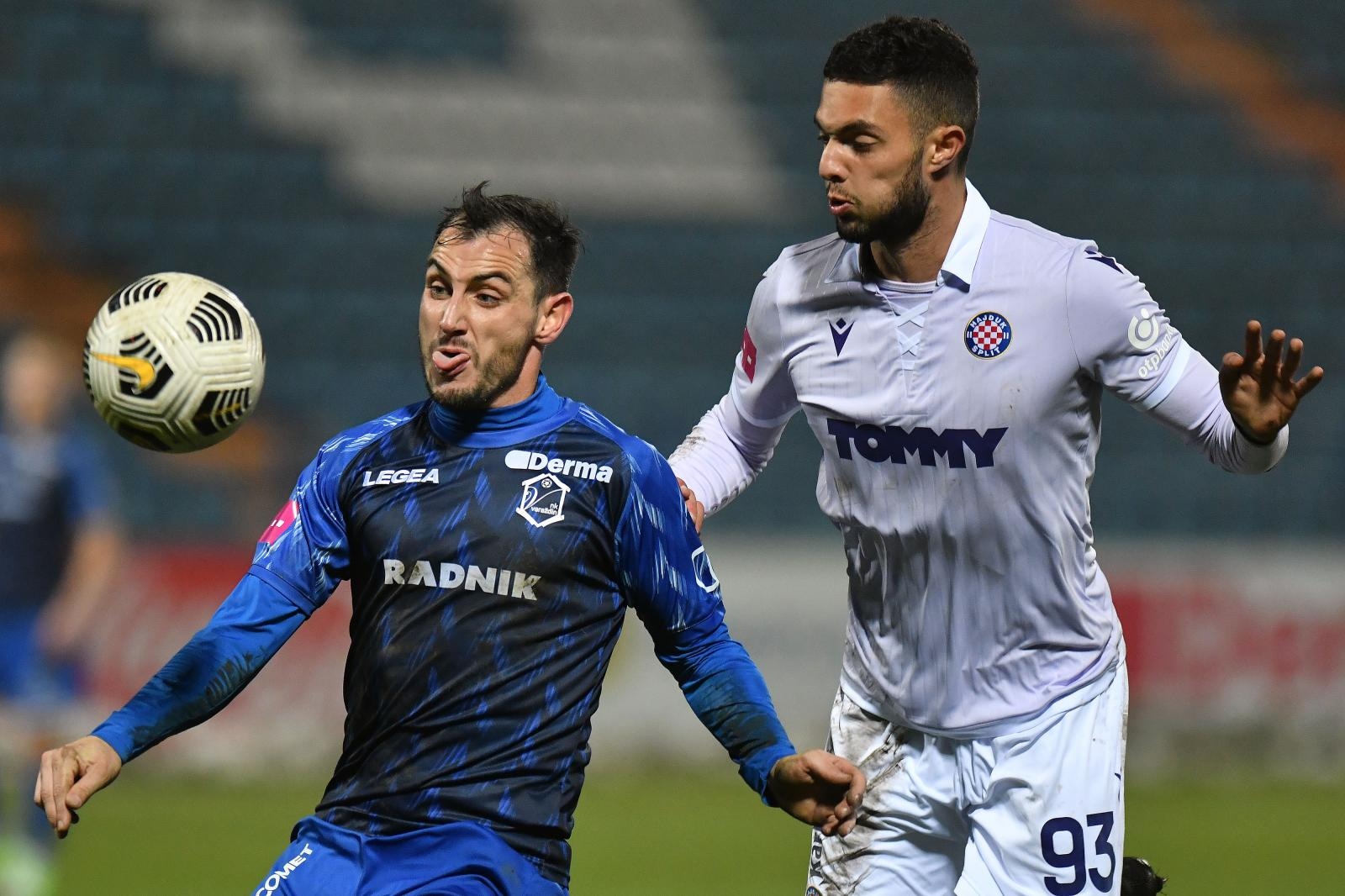 Varaždin i Hajduk sastali se u 15. kolu HT Prve lige
