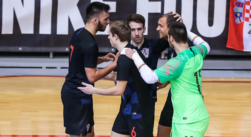 Osijek: Elitno kolo kvalifikacija za Svjetsko prvenstvo u futsalu, Rusija – Hrvatska