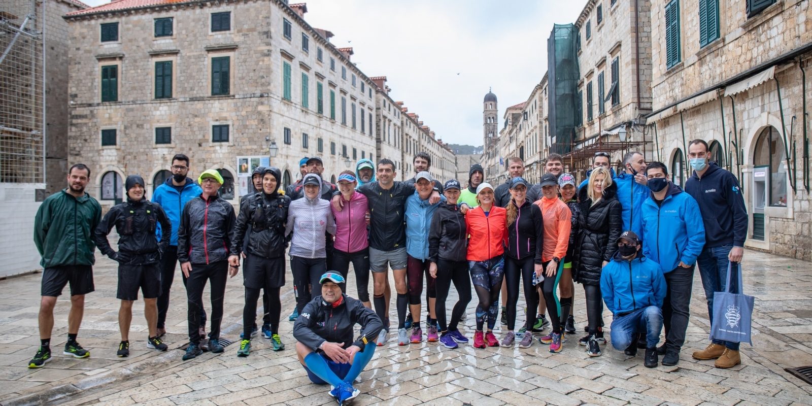 Kristijan Sindik, splitski maratonac prošao kroz Dubrovnik