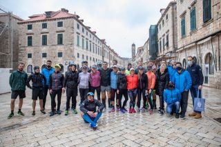 Kristijan Sindik, splitski maratonac prošao kroz Dubrovnik