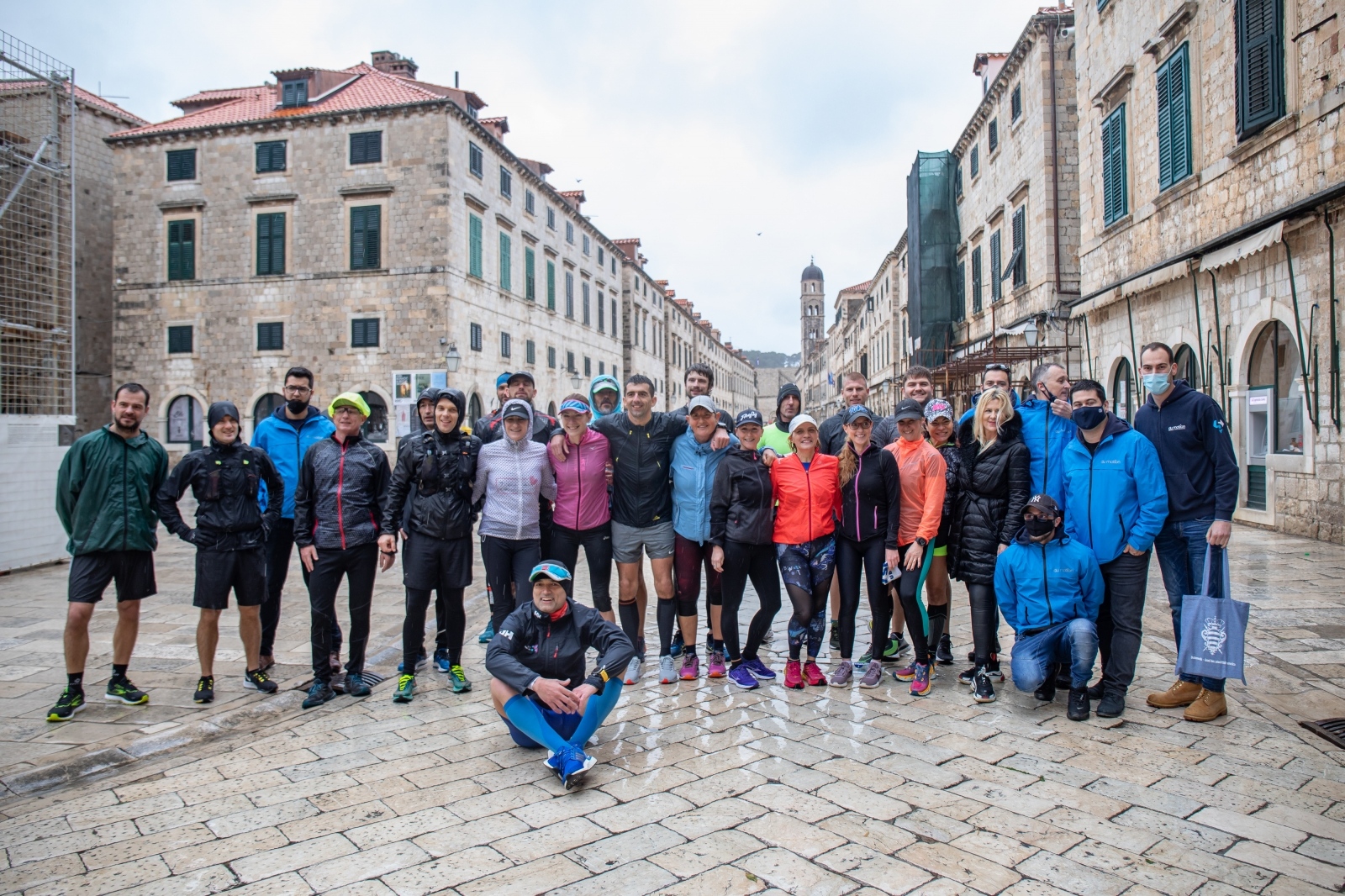 Kristijan Sindik, splitski maratonac prošao kroz Dubrovnik