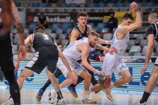 Zadar: Utakmica između KK Zadar i KK Partizan Niš u 19. kolu ABA lige