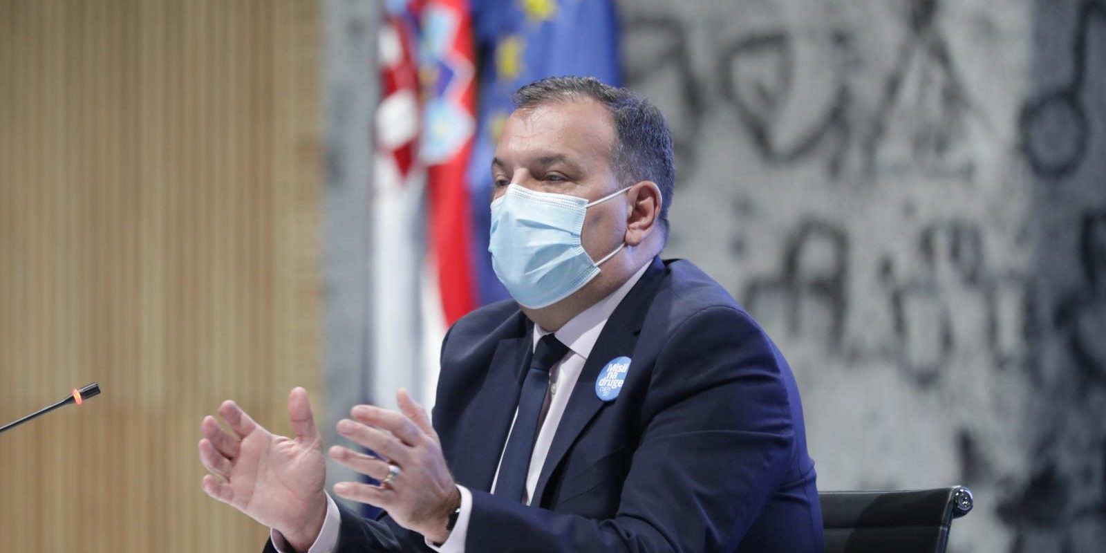 Zagreb: Na konferenciji Stožera civilne zaštite najavljeno produživanje mjera