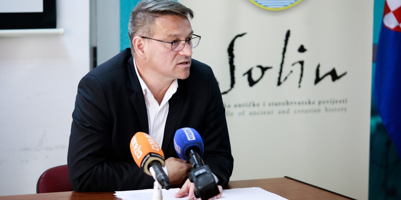 Konferencija za medije gradonačlnika Solina Dalibora Ninčevića