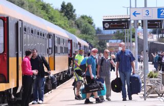 U Split stigao prvi vlak s češkim, slovačkim i mađarskim turistima
