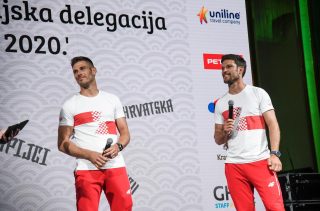 Zagreb: Svečanost ispraćaja hrvatskih sportaša na Olimpijske igre u Tokio