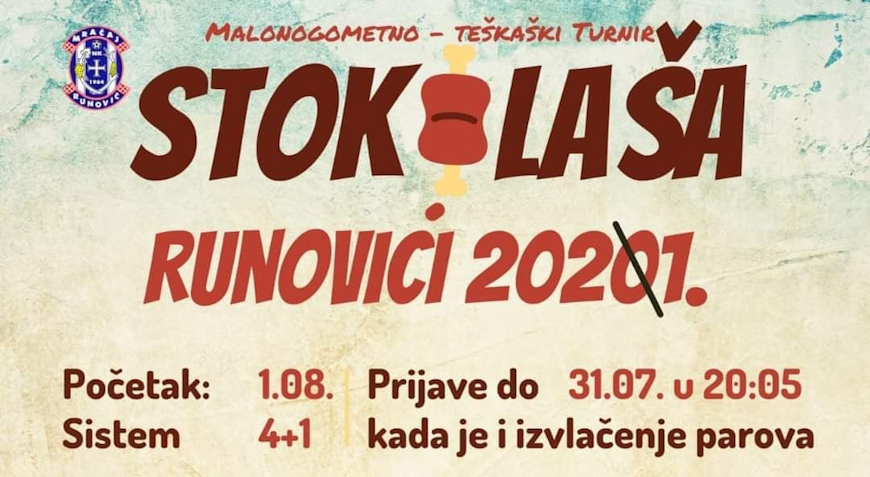 Plakat stokilaša