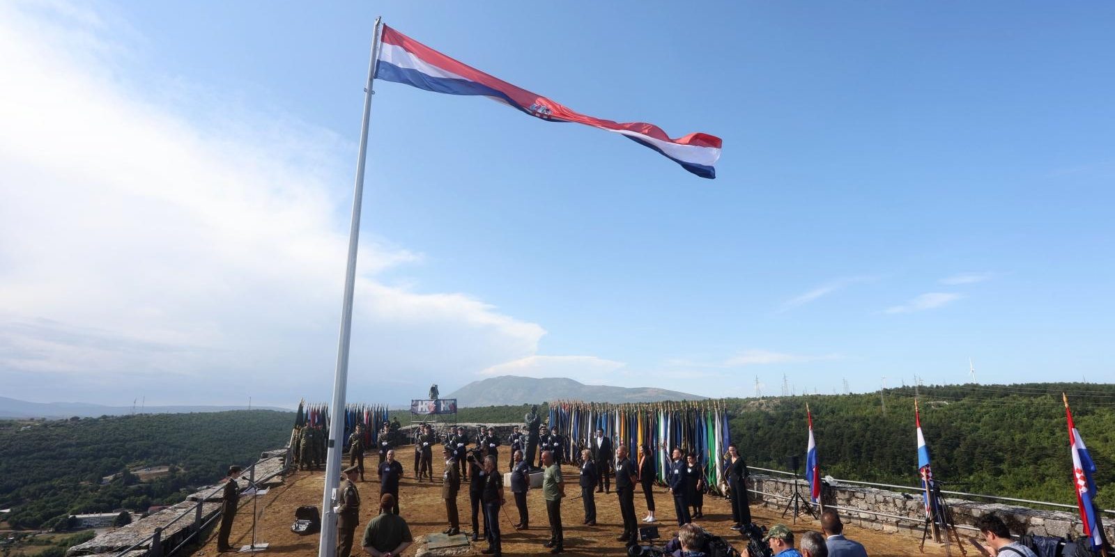 Knin: Svečani program na tvrđavi povodom Dana pobjede i domovinske zahvalnosti te Dana hrvatskih branitelja