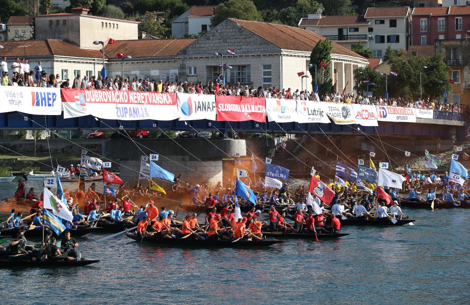 23. Maraton lađa na Neretvi
