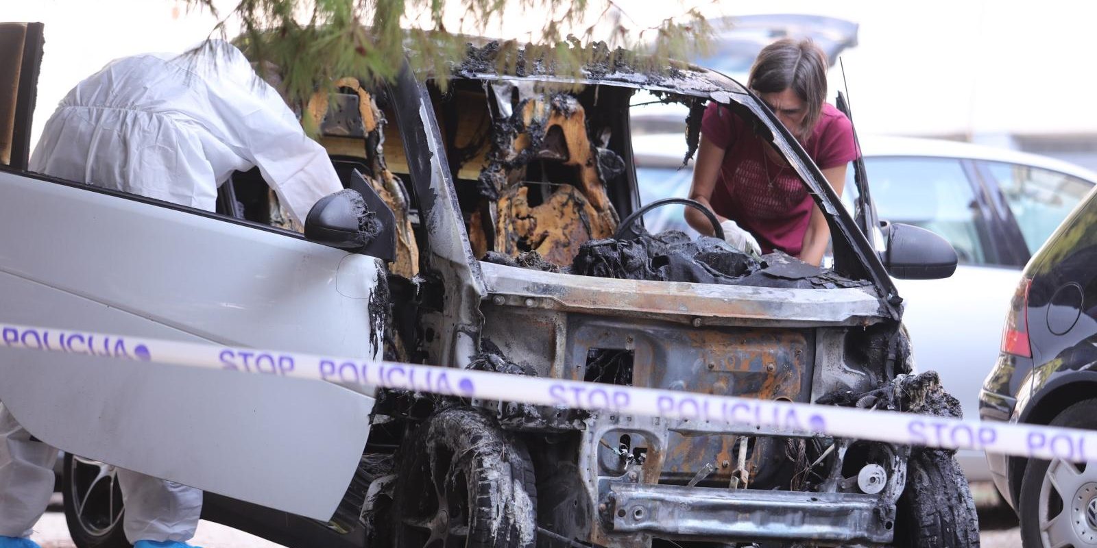 Tijekom noći izgorio automobil u Splitu