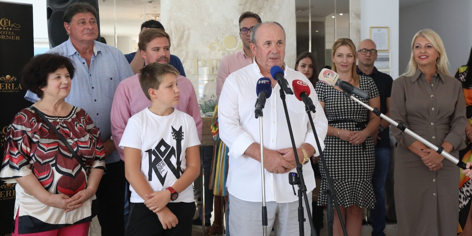 Rogoznica: Konferencija za medije Hrvatske građanske stranke