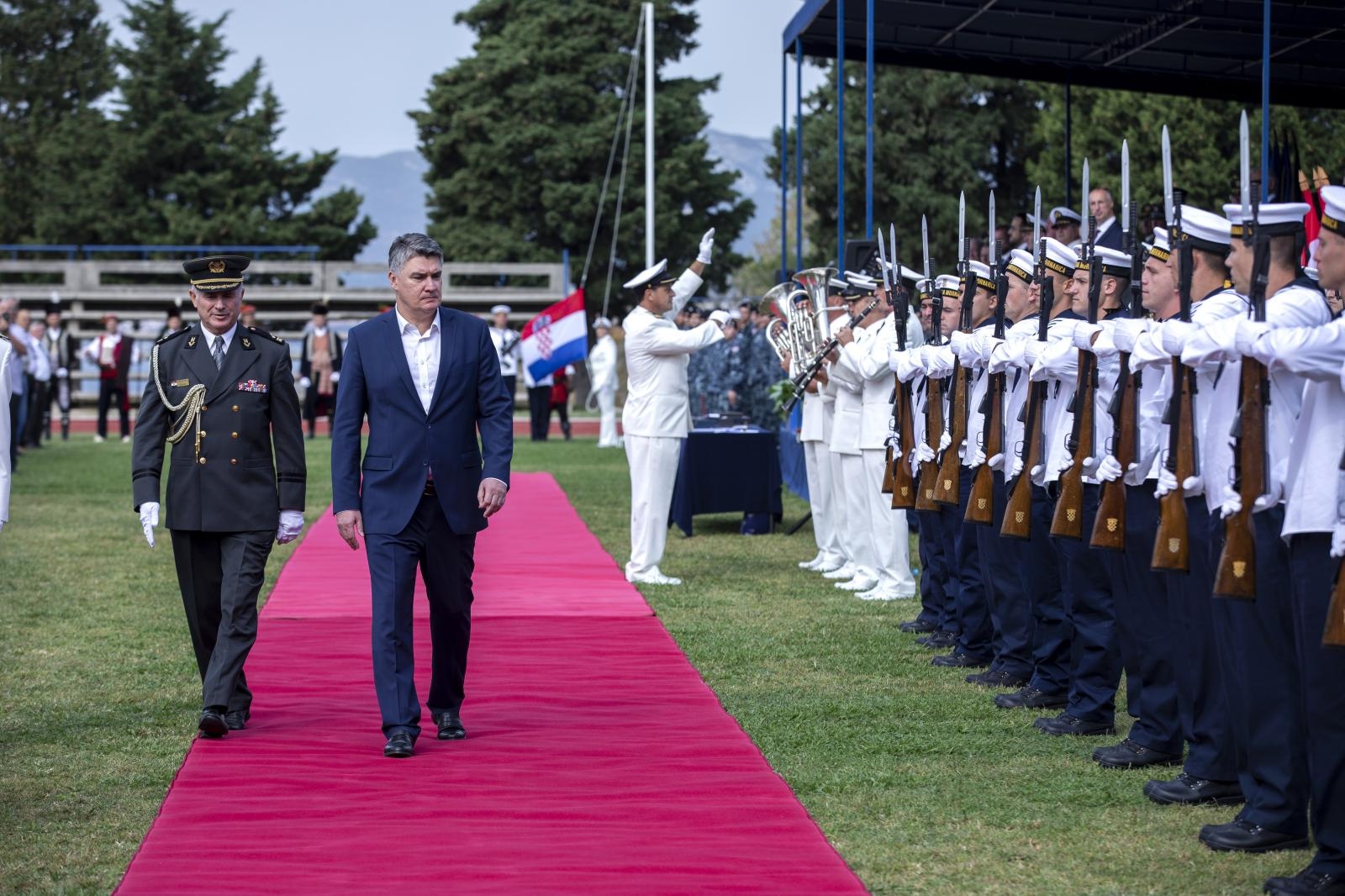 Split: Predsjednik Milanović sudjelovao na 30. obljetnici ustrojavanja HRM