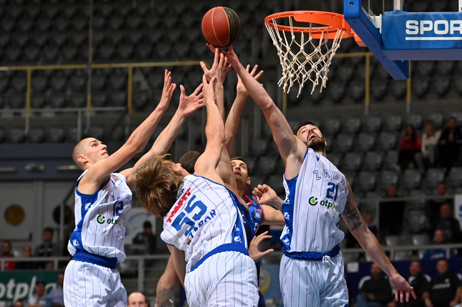 08.10.2021., Zadar – 3. kolo ABA lige. KK Zadar – KK Cibona.