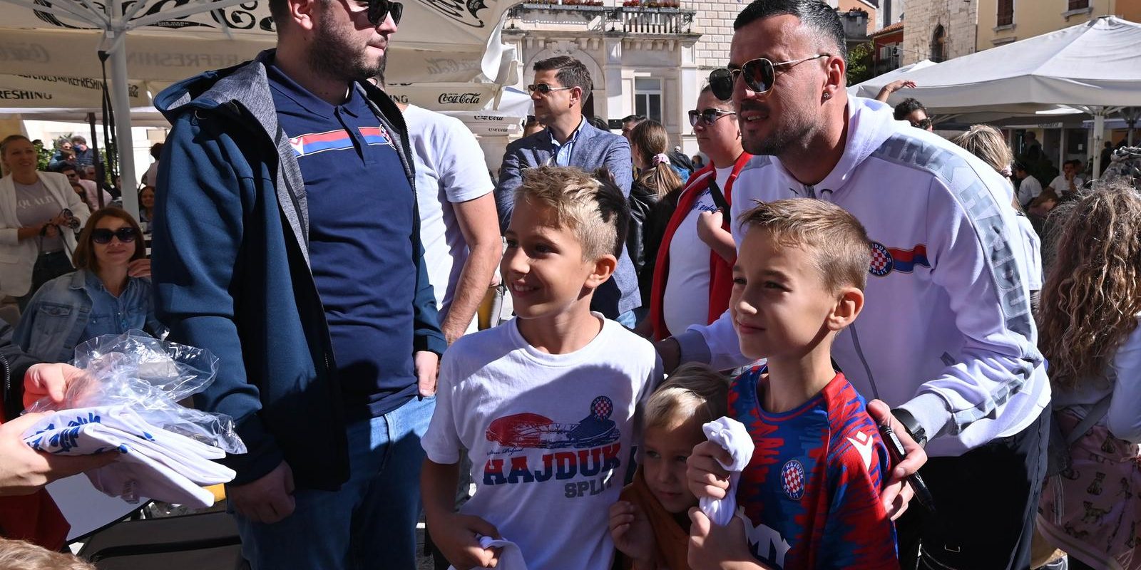 Zadar: Igrači Zadra i Hajduka sudjelovali u humanitarnoj akciji