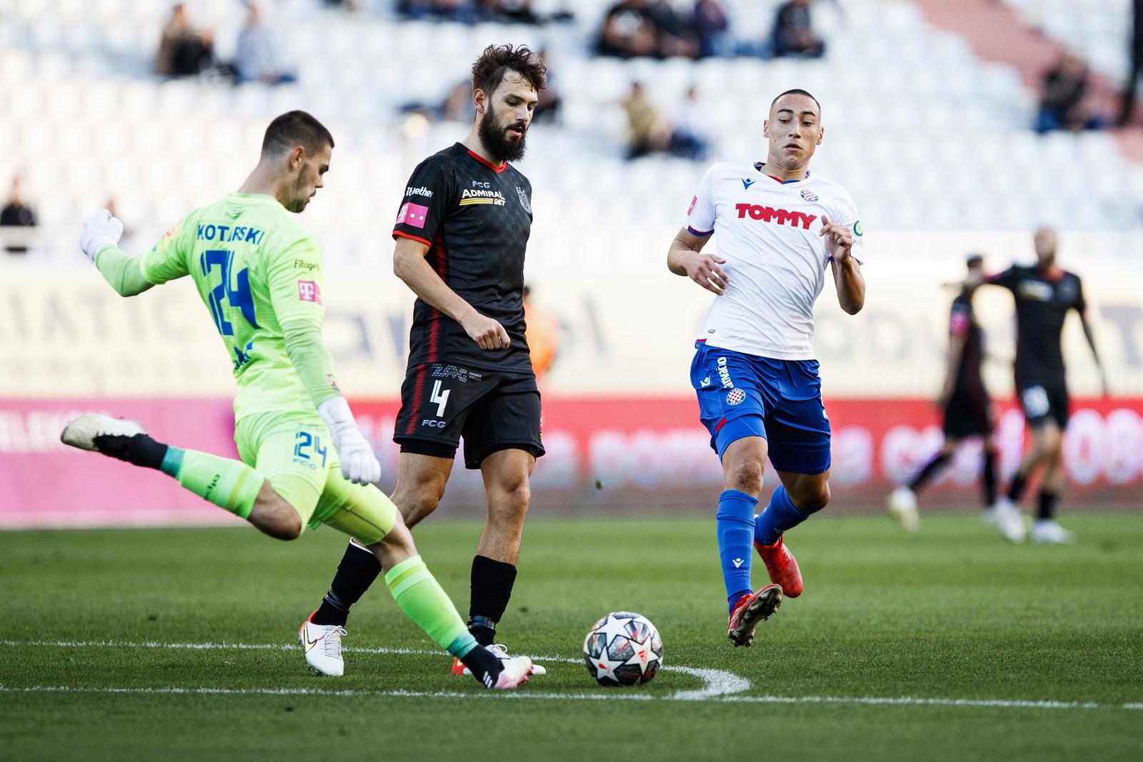 Hajduk i Gorica susreli se u 13. kolu Prve HNL