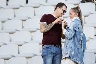 Split: Došlo je do prosidbe na tribinama  tijekom utakmice Hajduka i Gorice