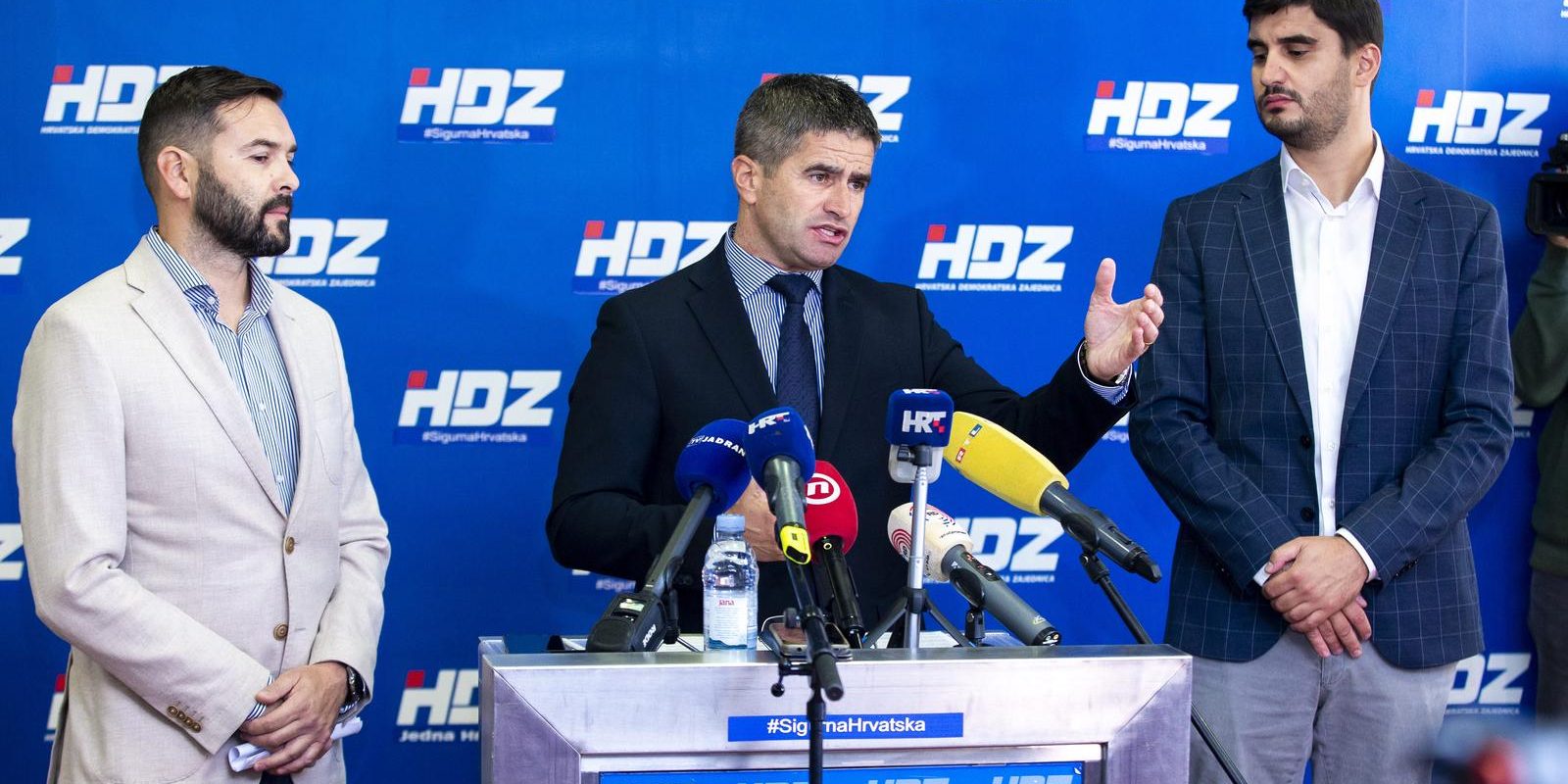 Split: Konferencija za medije HDZ-a