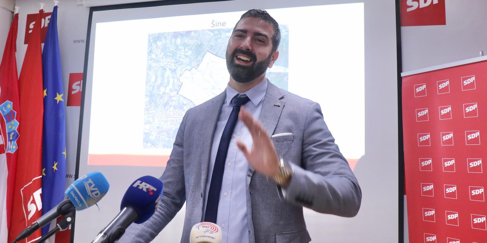 Split: Tajnik SDP-a Split Davor Matijević na temu POS-a