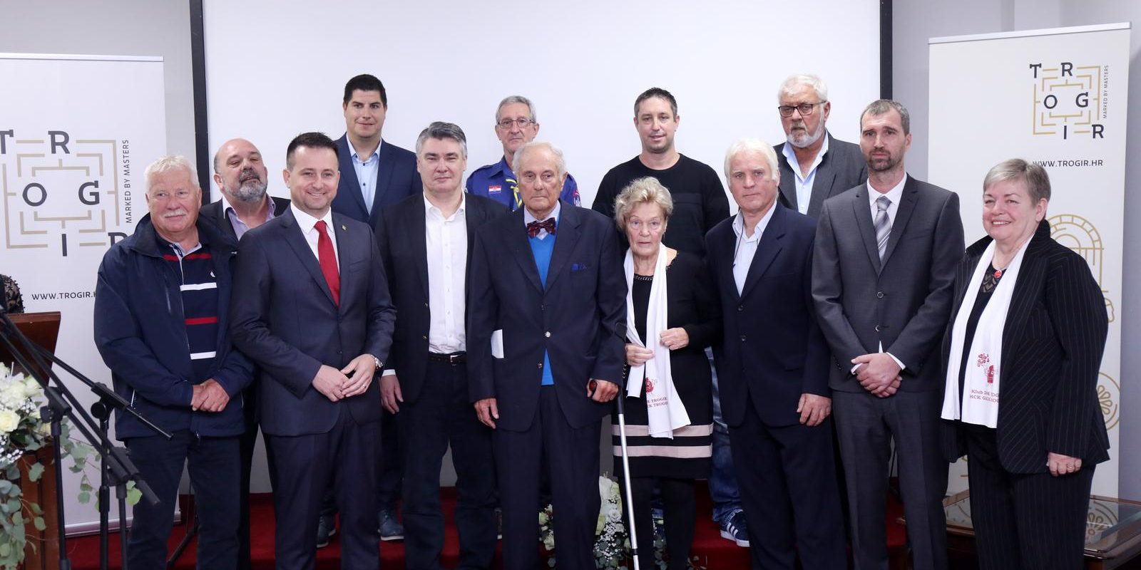 Predsjednik Zoran Milanović na svečanoj sjednici Gradskog vijeća Grada Trogira