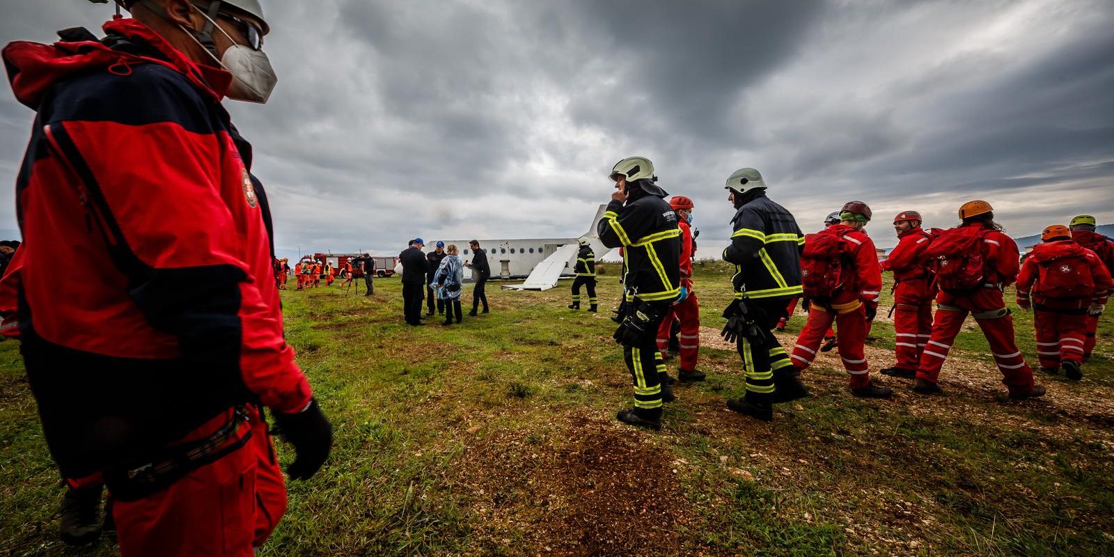 Na splitskom aerodromu održana vježba potrage i spašavanja zrakoplova