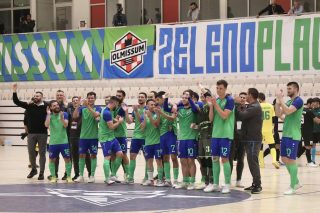 Omiš: Utakmica futsal Lige prvaka skupine 7., Olmissum – Leo Futsal Club