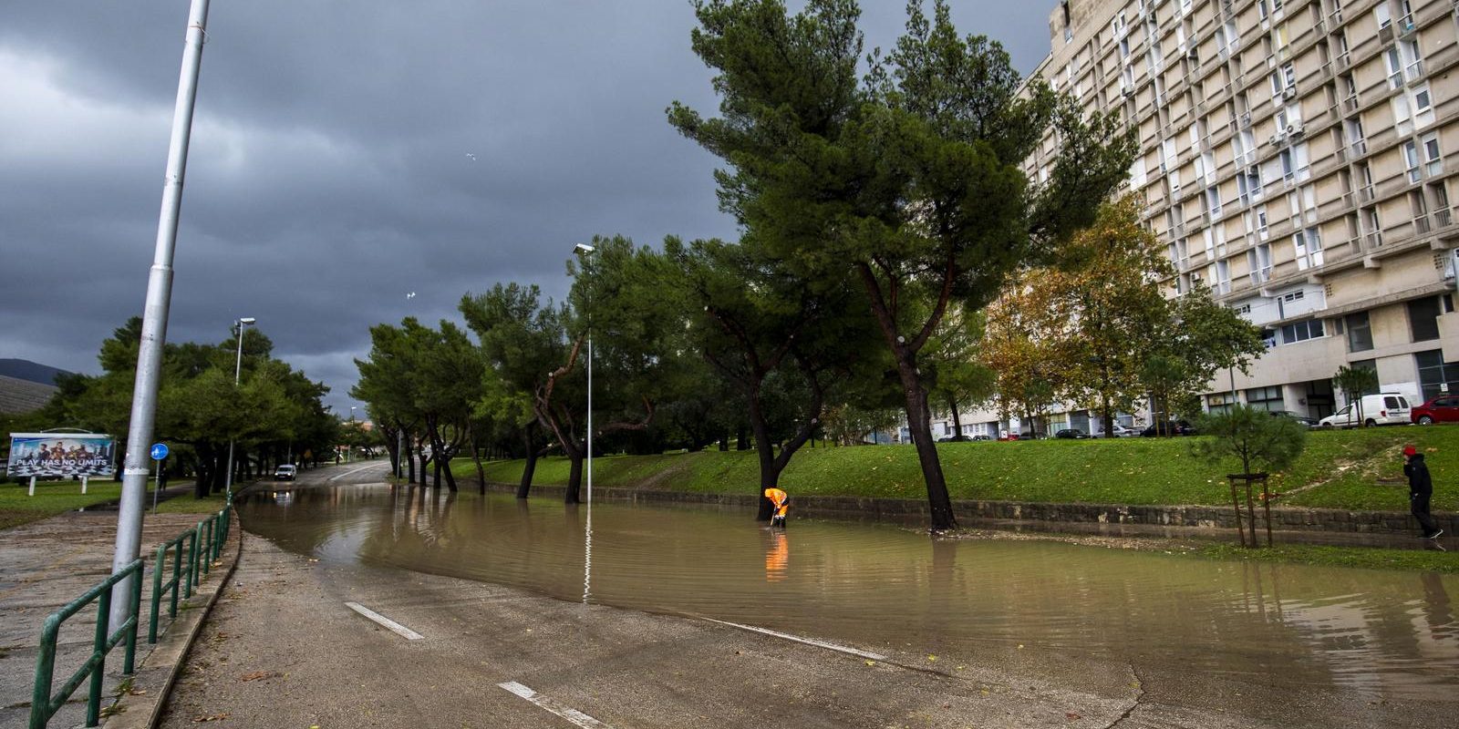 Obilna kiša potopila splitske ulice