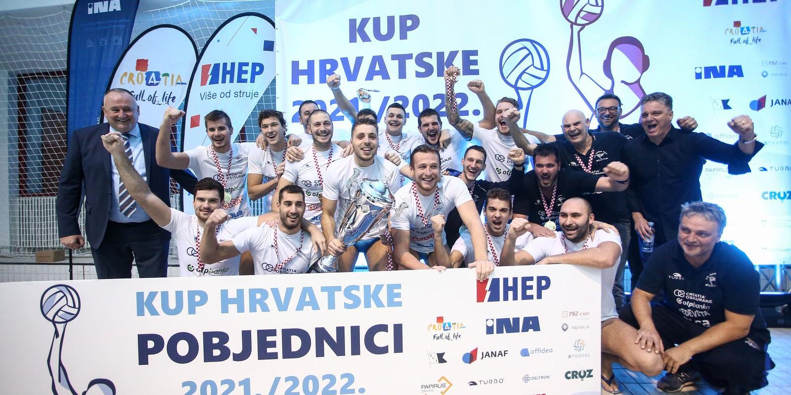 Zagreb: Finale vaterpolo kupa, Jug AO – Jadran Split