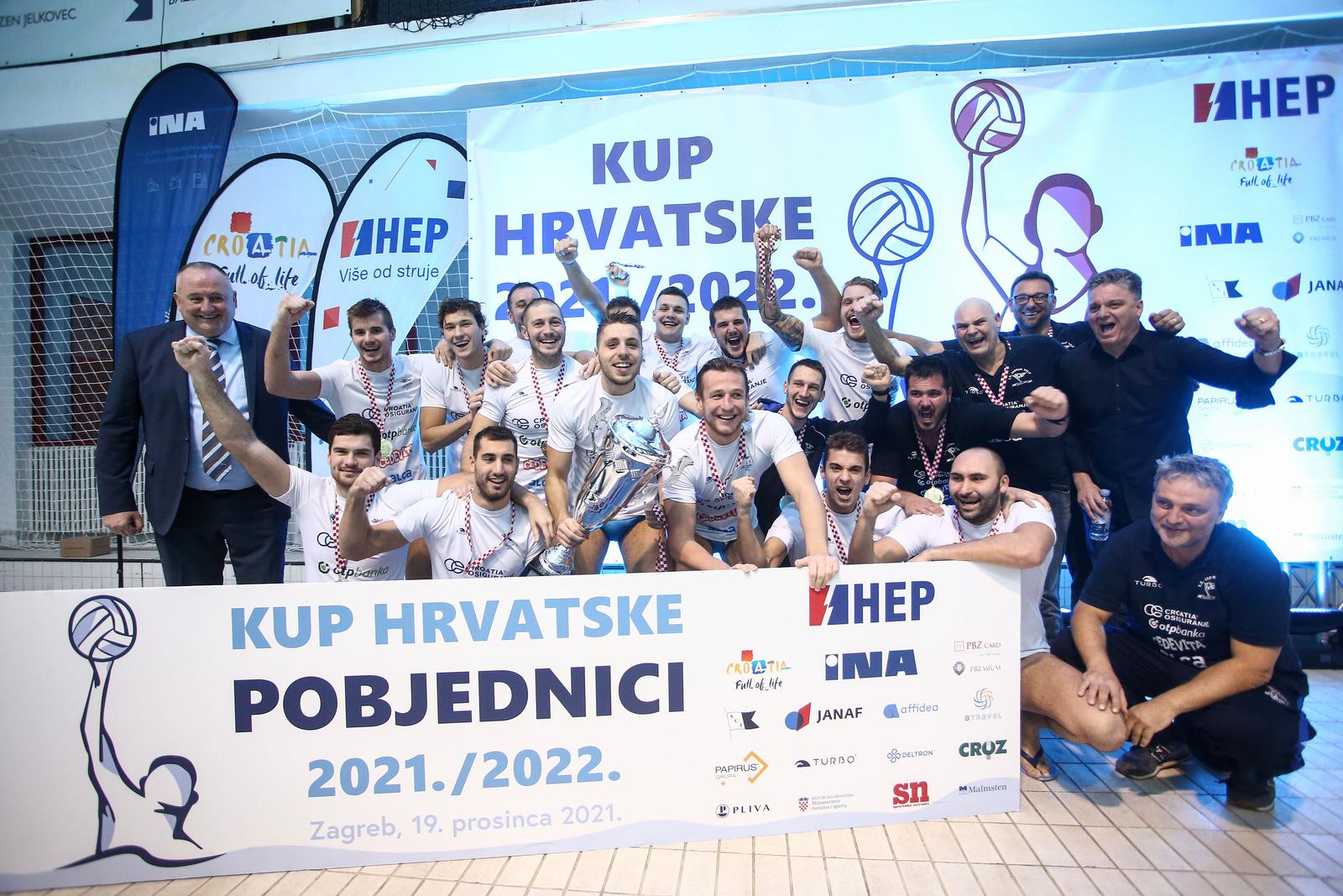 Zagreb: Finale vaterpolo kupa, Jug AO – Jadran Split