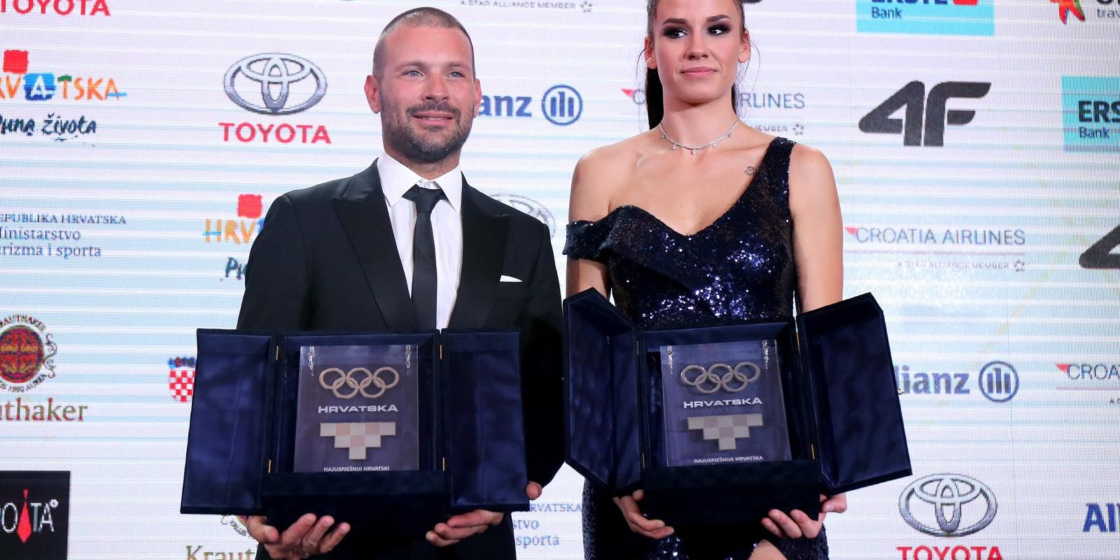 Zagreb: Matea Jelić i Tonči Stipanović sportaši su godine po izboru HOO-a
