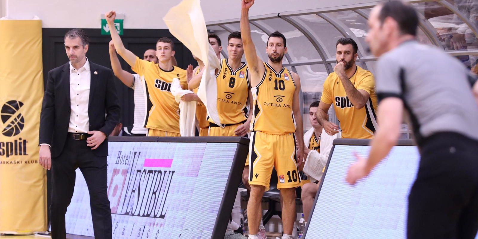 Split: Utakmica 6. kola ABA Lige između Splita i Cibone