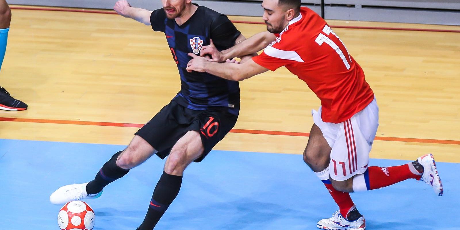 Osijek: Elitno kolo kvalifikacija za Svjetsko prvenstvo u futsalu, Rusija – Hrvatska