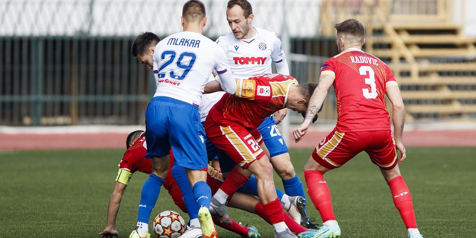 Split: Prijateljska utakmica Hajduk-Velež u sklopu priprema za novu sezonu