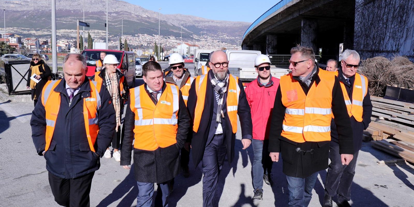 Butković sudjelovao na uvođenju izvođača u posao na projektu rekonstrukcije raskrižja Širina