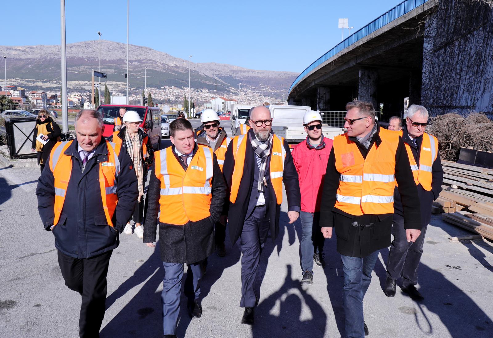 Butković sudjelovao na uvođenju izvođača u posao na projektu rekonstrukcije raskrižja Širina